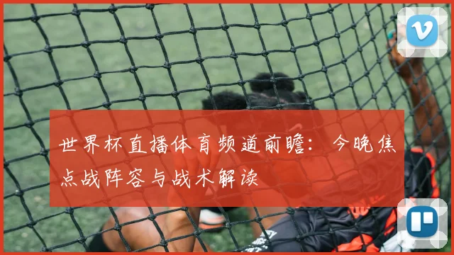 世界杯直播体育频道前瞻：今晚焦点战阵容与战术解读